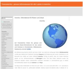 Transamerika.org(Südamerika) Screenshot