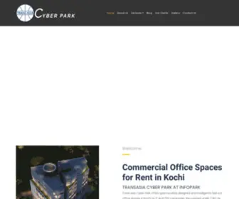 Transasiacyberparkkochi.com(Office Space for Rent in Infopark) Screenshot