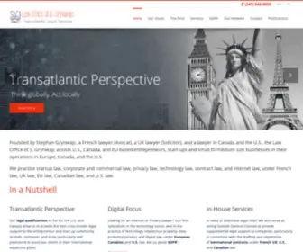 Transatlantic-Lawyer.com(International Business Lawyer in New York) Screenshot