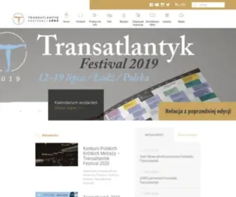 Transatlantyk.org(Strona główna) Screenshot