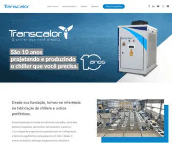 Transcalor.com.br(Chiller Transcalor) Screenshot