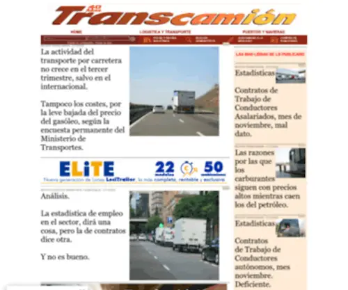 Transcamion.es(Transporte por carretera) Screenshot