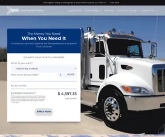 Transcapfunding.com(TransCapital) Screenshot
