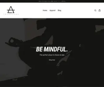 Transcendapparel.com(Transcend Apparel) Screenshot