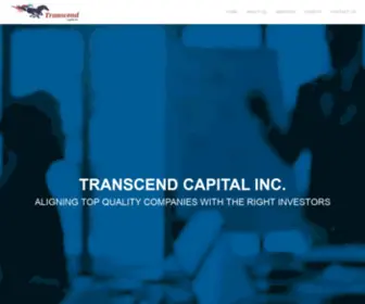 Transcendcapitalinc.com(Transcend Capital Inc) Screenshot