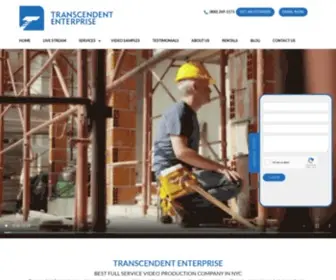 Transcendententerprise.com(Transcendent Enterprise) Screenshot