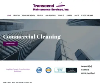 Transcendmaintenance.com(Inspiring People) Screenshot