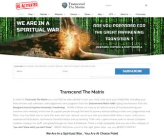 Transcendthematrix.com(Transcend The Matrix) Screenshot