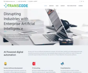 Transcode.co.ke(We make it possible) Screenshot