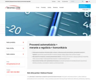 Transcom.sk(Transcom Technik) Screenshot