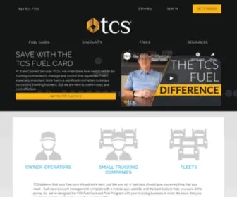 Transconnectservices.com(TCS Fuel Card) Screenshot