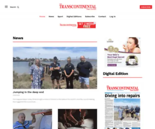 Transcontinental.com.au(Port Augusta news) Screenshot