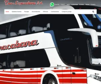 Transcopacabanasa.com.bo(Empresa de Transporte Nacional) Screenshot