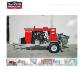 Transcreteamerica.com(Transcrete America) Screenshot