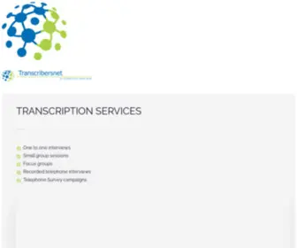 Transcribersnet.com(Transcribersnet) Screenshot