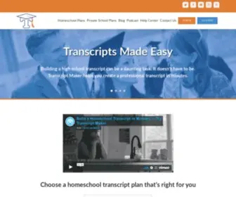 Transcriptmaker.com(Transcript Maker) Screenshot