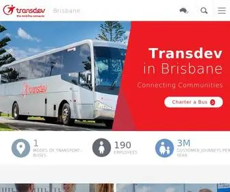 TransdevBrisbane.com.au(The mobility company) Screenshot