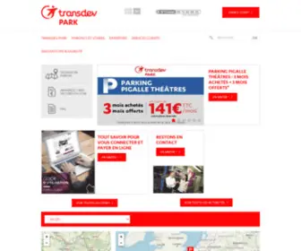 TransdevPark.com(Site Transdev Park) Screenshot