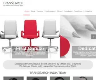 Transearchindia.com(TRANSEARCH India) Screenshot