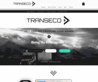 Transecofreight.com(Transeco) Screenshot