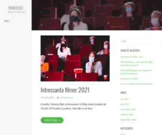 Transedit.se(Filmer & Manusar) Screenshot