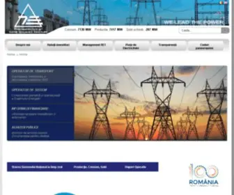 Transelectrica.ro(Transelectrica) Screenshot