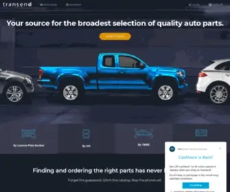 Transend.us(Intelligent Auto Parts Ordering System) Screenshot