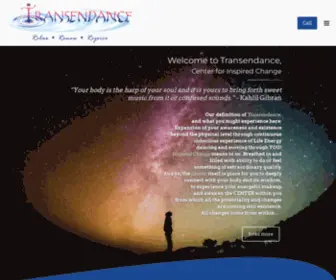 Transendance.com(Transendance Center For Inspired Change) Screenshot