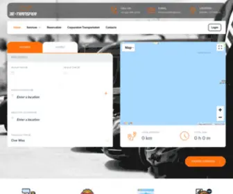 Transfer3E.com(Take me to location) Screenshot