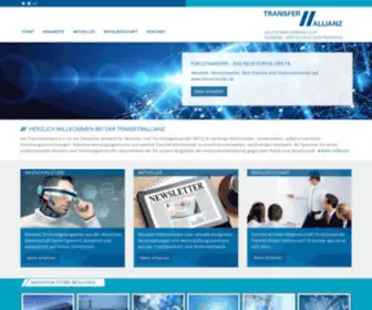 Transferallianz.de(TransferAllianz e.V) Screenshot