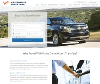 Transferdmc.com(The best Dominican airport transfer company) Screenshot