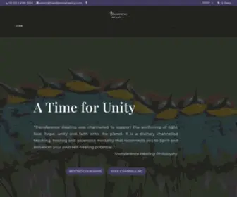 Transferencehealing.com(Transference Healing) Screenshot