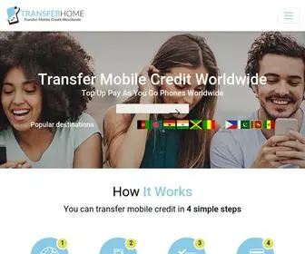 Transferhome.org(International Top Up) Screenshot
