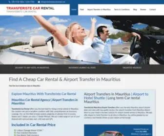 Transferistecarrental.com(Transferiste car rental) Screenshot