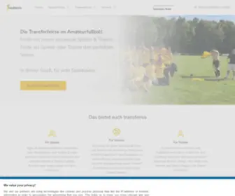 Transferiva.de(Die Transferbörse im Amateurfußball) Screenshot