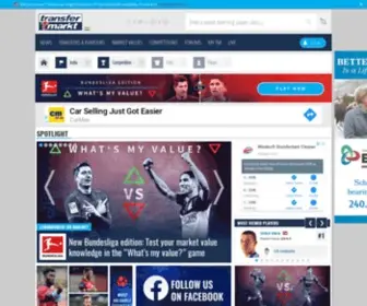 Transfermarkt.co.in(Football transfers) Screenshot
