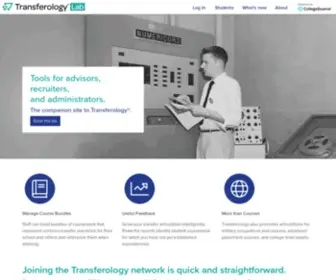 Transferologylab.com(Transferology Lab) Screenshot