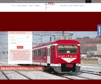 Transferoviarcalatori.ro(Transferoviar Calatori) Screenshot