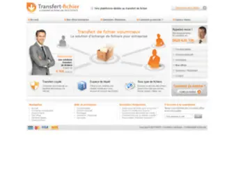 Transfert-Fichier.fr(Transfert Fichier volumineux en entreprise) Screenshot