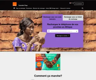 Transfertpays.com(Orange Transfert Pays) Screenshot