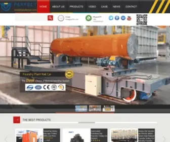 Transfertrolleys.com(Transfer Trolley With Hydraulic Lifting Table) Screenshot