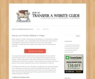 Transferwebsiteguide.com(Transfer Website Guide) Screenshot