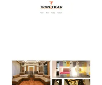 Transfiger.com(TRANSFIGER INTERIORS) Screenshot