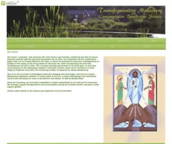 Transfigurationmonastery.org(Transfiguration Monastery) Screenshot