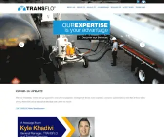 Transflo.net(Home Page) Screenshot