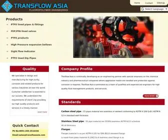 Transflowasia.com(Transflow Asia) Screenshot