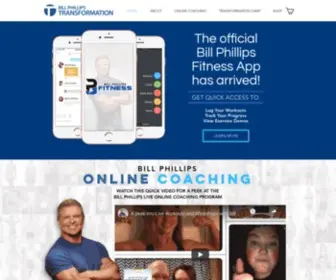 Transformation.com(Bill Phillips Transformation) Screenshot