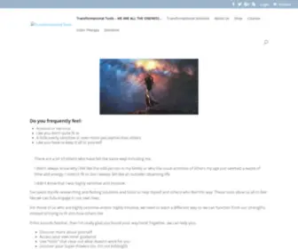 Transformationaltools.com(Hand Picked Tools for the Spiritual Journey) Screenshot