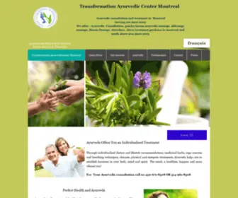 Transformationayurvediccenter.com(Transformation Ayurvedic Center) Screenshot