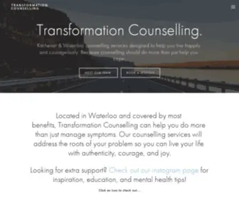 Transformationcounselling.com(Transformation Counselling) Screenshot